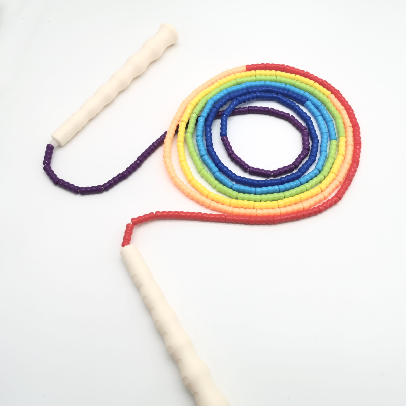 Skipping Rope Pvc - 2.2M 2.4M 2.6M 3M 3.6M Rainbow