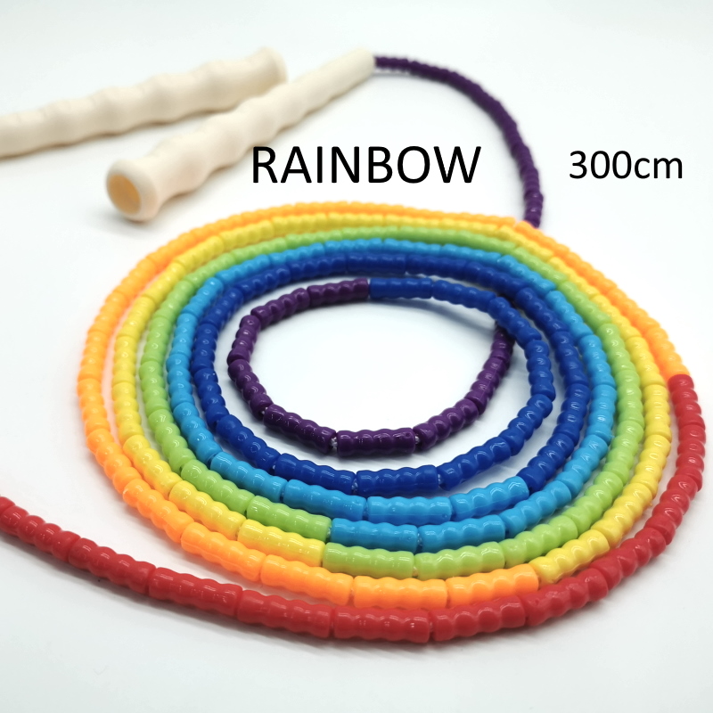 2.2M 2.4M 2.6M 3M 3.6M Rainbow - đánh giá và giá Skipping Rope Pvc