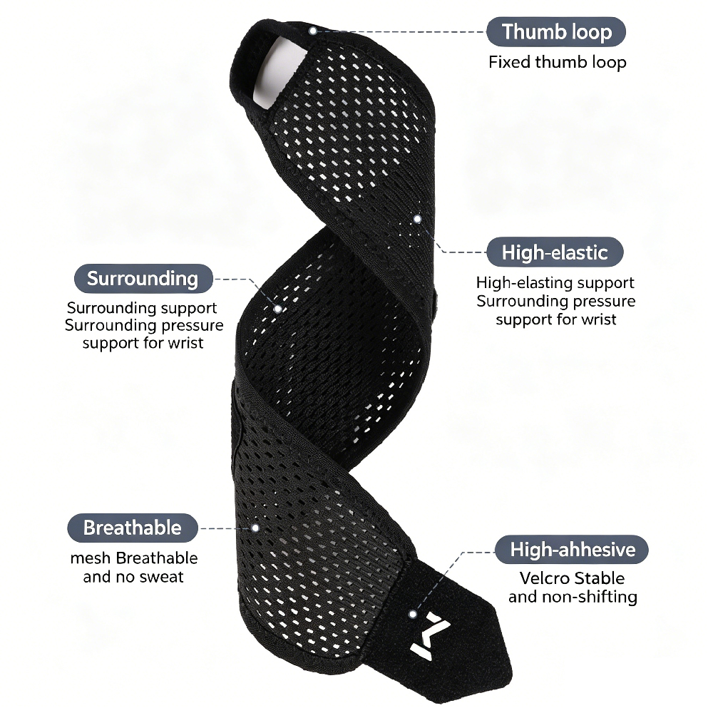 1PCS Adjustable Compression Me - đánh giá và giá Wrist Wrap Support