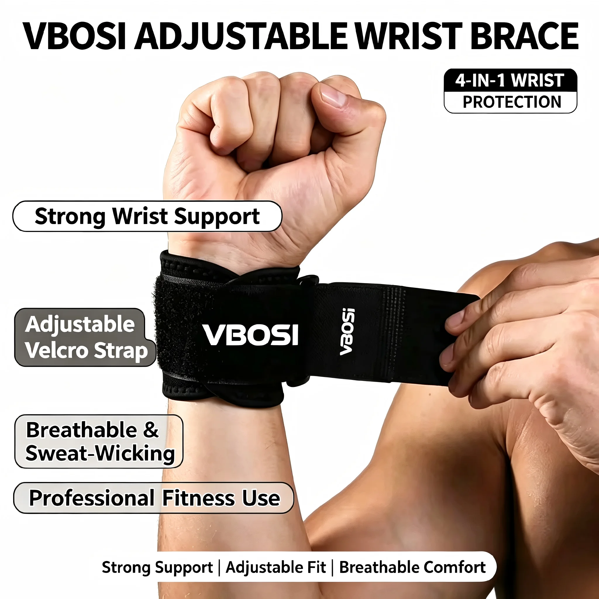 Professional Breathable Wrist  - đánh giá và giá Wrist Wrap Support
