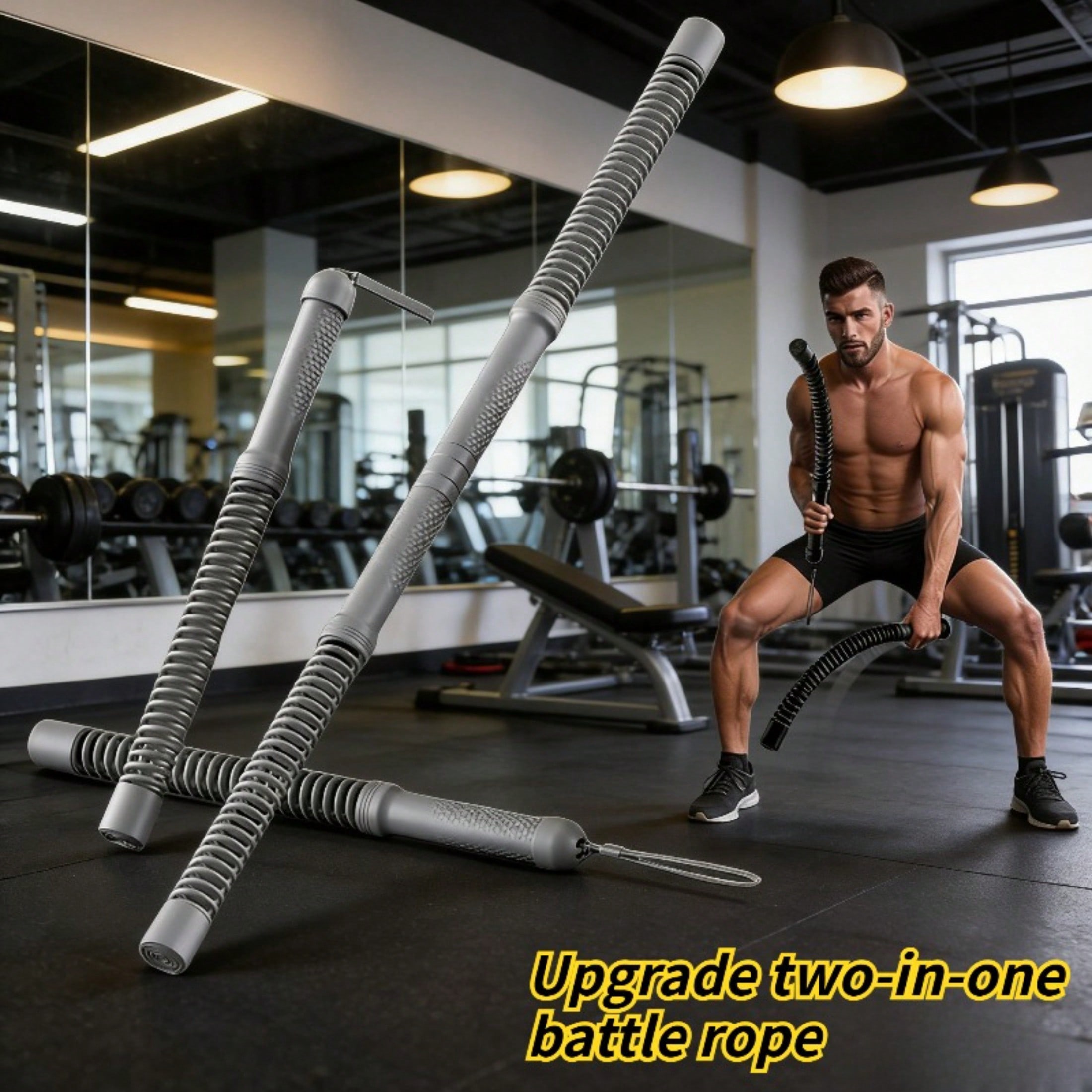 2-in-1 Upgraded Cordless Battl - đánh giá và giá Crossfit Workout Gear