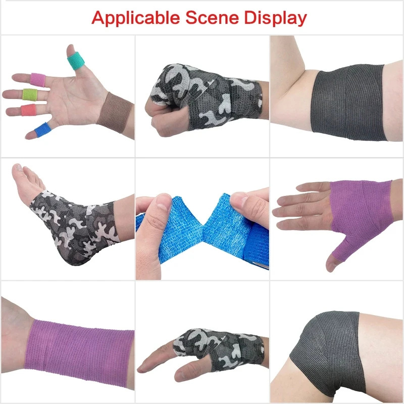 6/12pcs Colorful Sport Self Ad - đánh giá và giá Finger Tape Athletic
